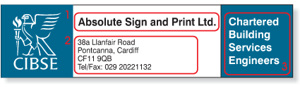 absolute sign and print cibse siteboard image