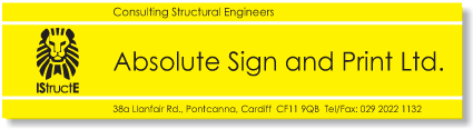 absolute sign and print istructe siteboard image